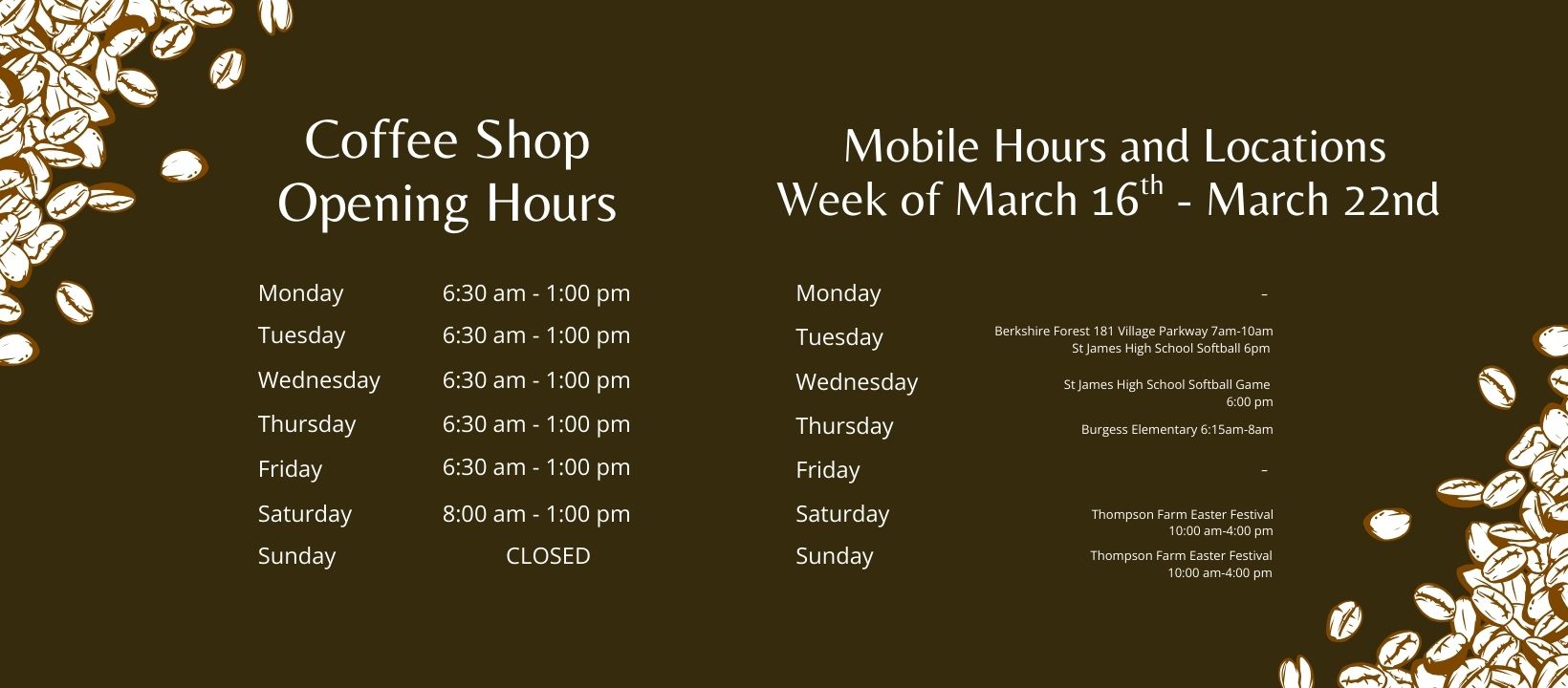 March 16 BB Schedule Website Graphic